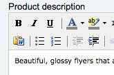 Product description